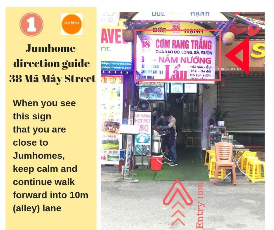 Jum Home Hanoi Old Quarter Food Center מראה חיצוני תמונה